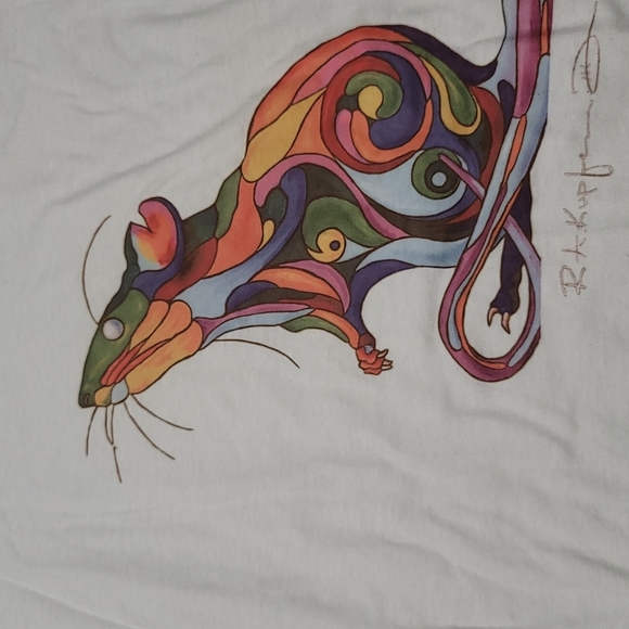 XL Graphic Tee - "Rat" by rk3handcrafted - Picture 2 of 2